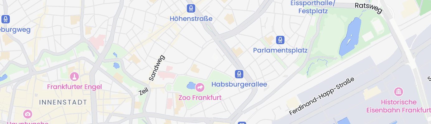 Karte mit dem ungefähren Standort