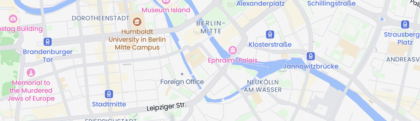 Karte mit dem ungefähren Standort