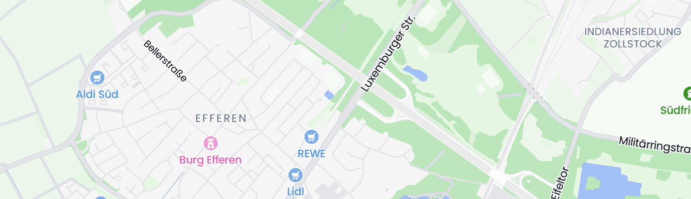 Karte mit dem ungefähren Standort