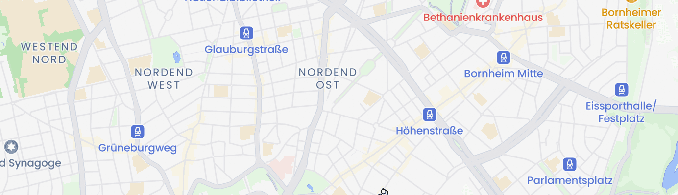 Karte mit dem ungefähren Standort