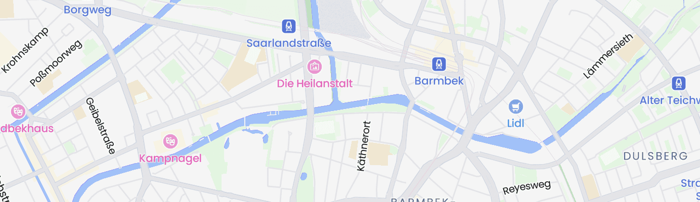 Karte mit dem ungefähren Standort