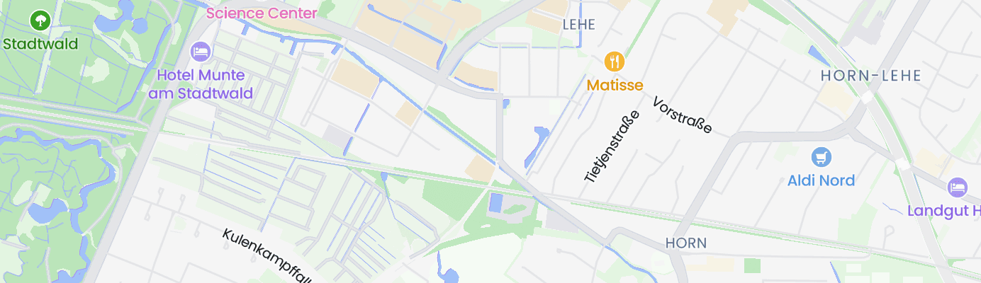 Karte mit dem ungefähren Standort