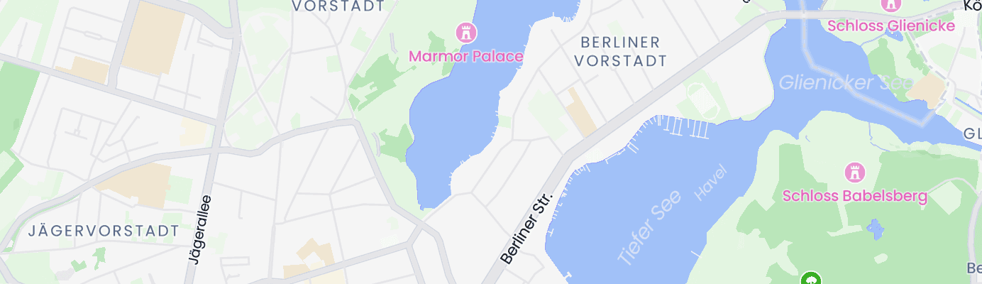 Karte mit dem ungefähren Standort