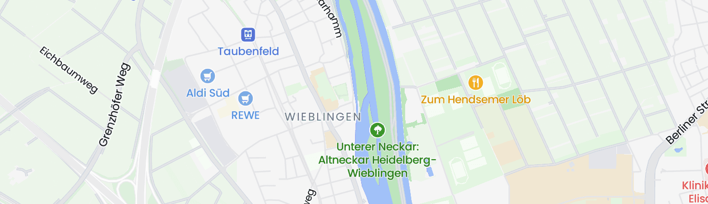 Karte mit dem ungefähren Standort