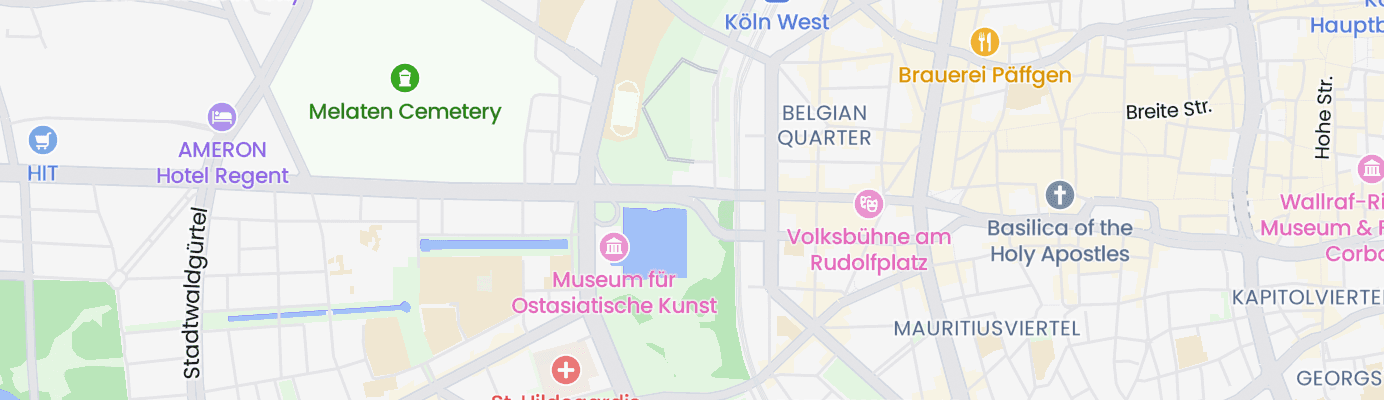 Karte mit dem ungefähren Standort