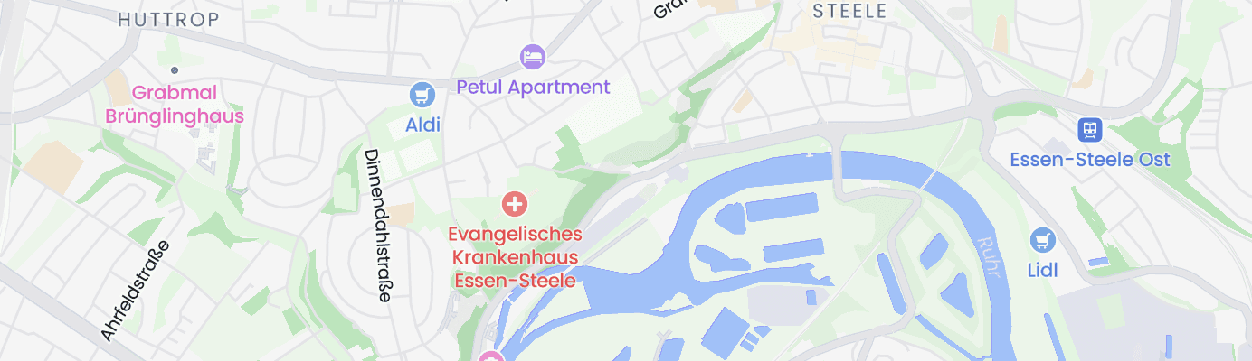 Karte mit dem ungefähren Standort