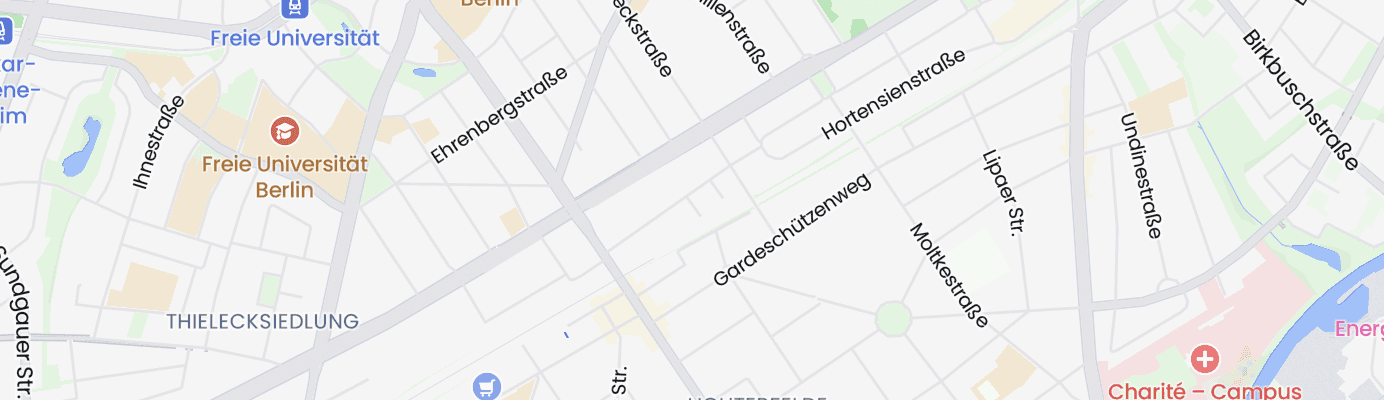Karte mit dem ungefähren Standort