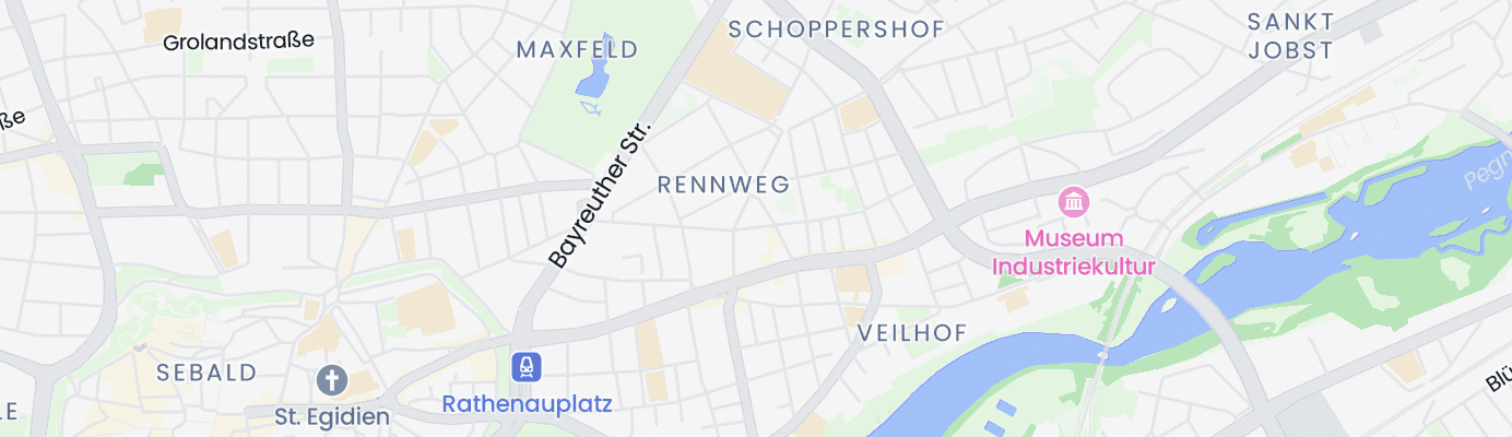Karte mit dem ungefähren Standort