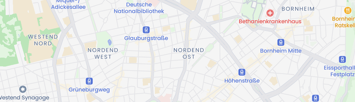 Karte mit dem ungefähren Standort