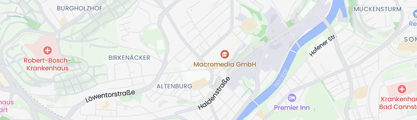 Karte mit dem ungefähren Standort