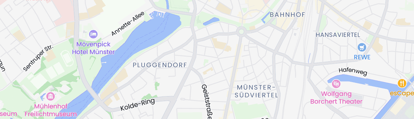Karte mit dem ungefähren Standort