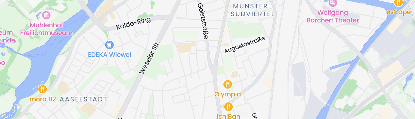 Karte mit dem ungefähren Standort
