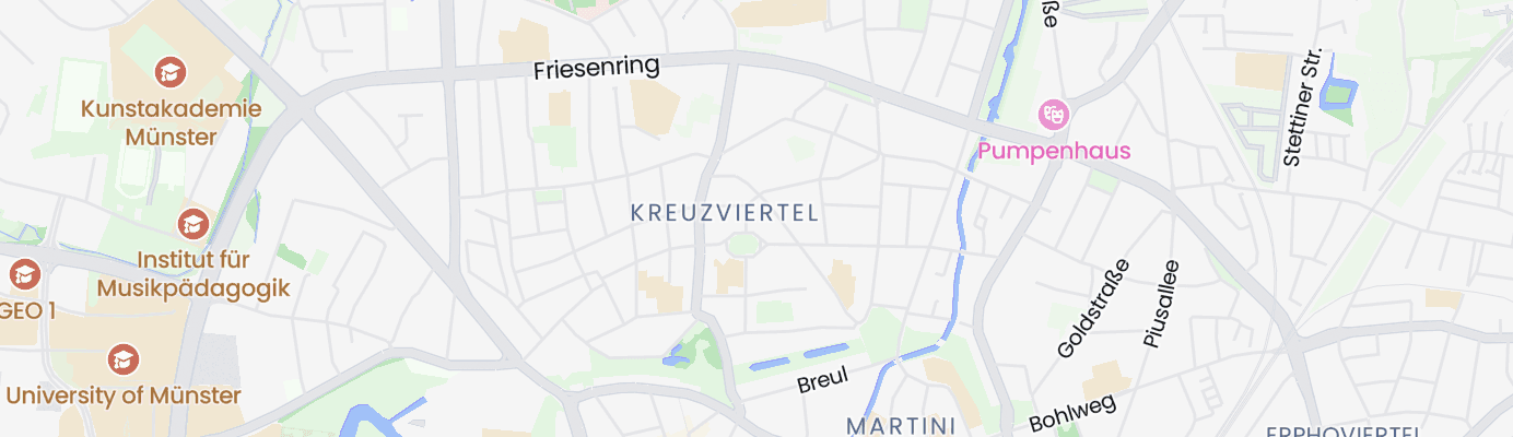 Karte mit dem ungefähren Standort