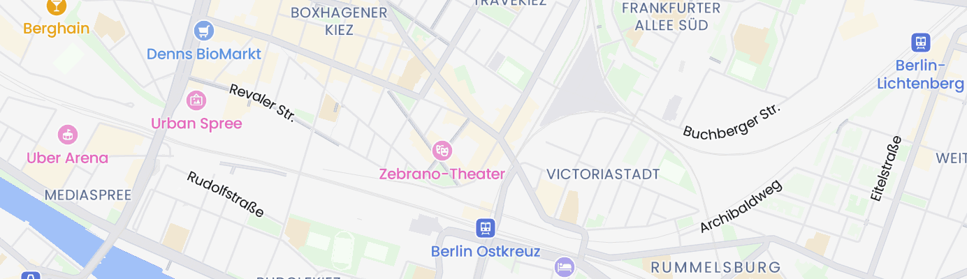 Karte mit dem ungefähren Standort