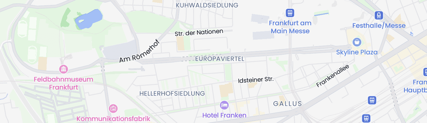 Karte mit dem ungefähren Standort