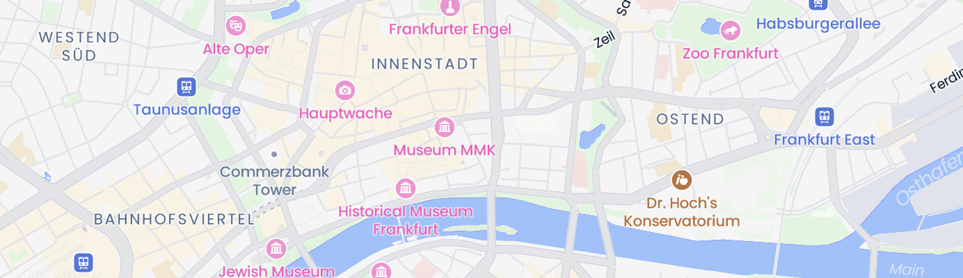 Karte mit dem ungefähren Standort