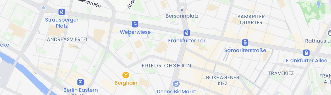 Karte mit dem ungefähren Standort
