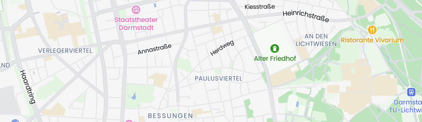 Karte mit dem ungefähren Standort