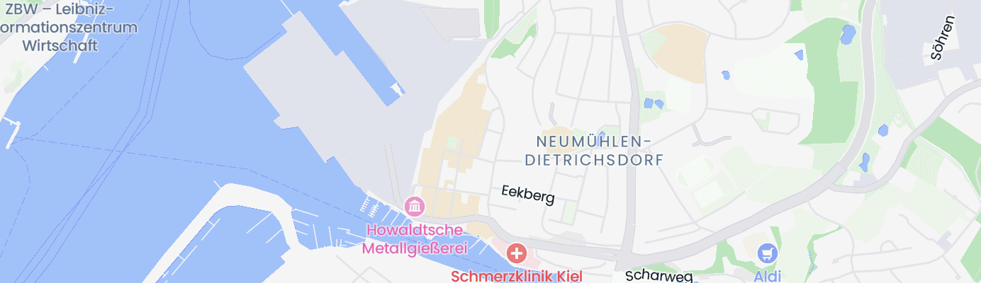 Karte mit dem ungefähren Standort