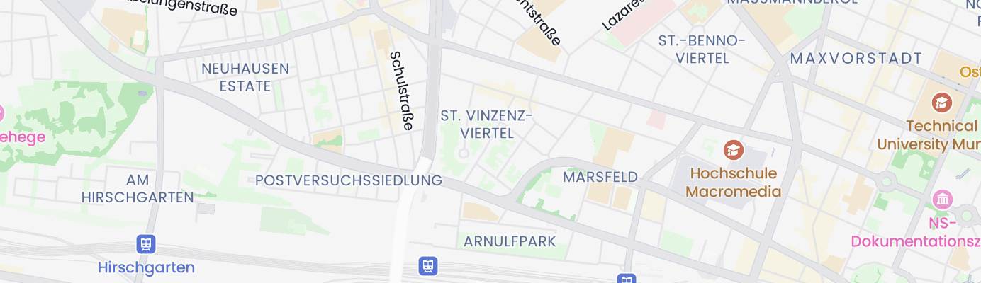 Karte mit dem ungefähren Standort
