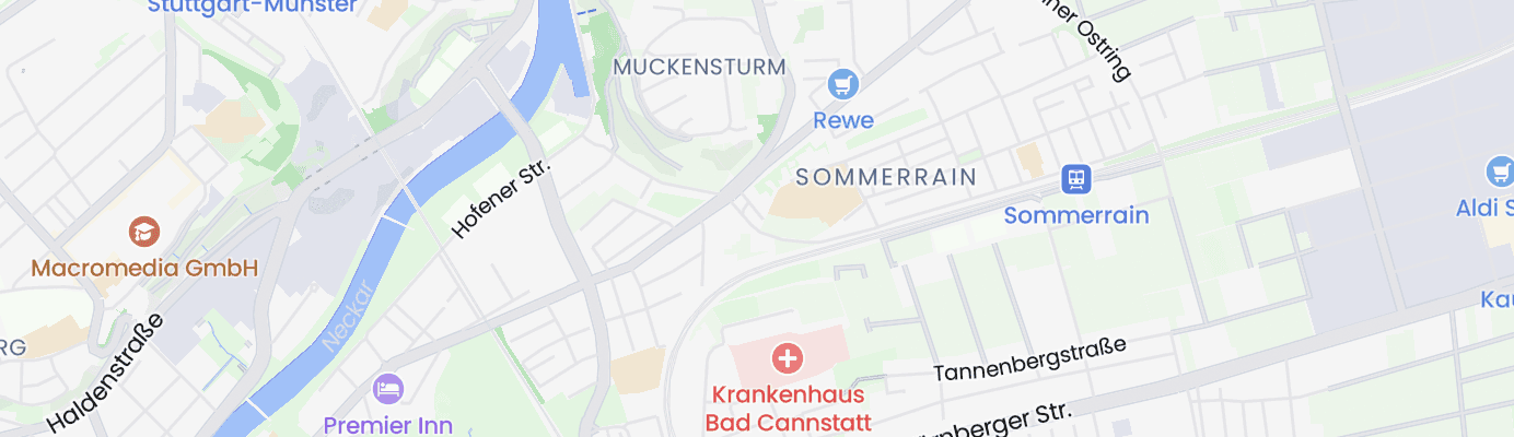 Karte mit dem ungefähren Standort