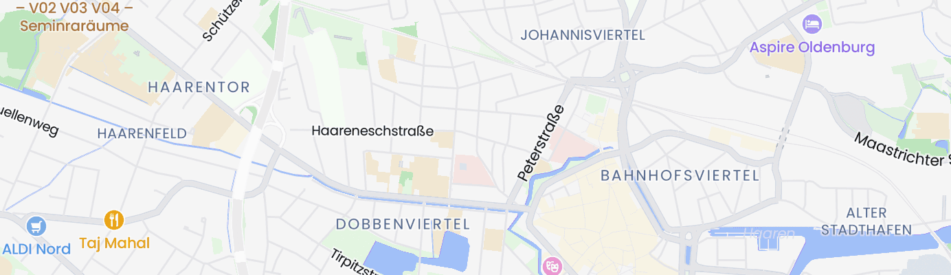 Karte mit dem ungefähren Standort