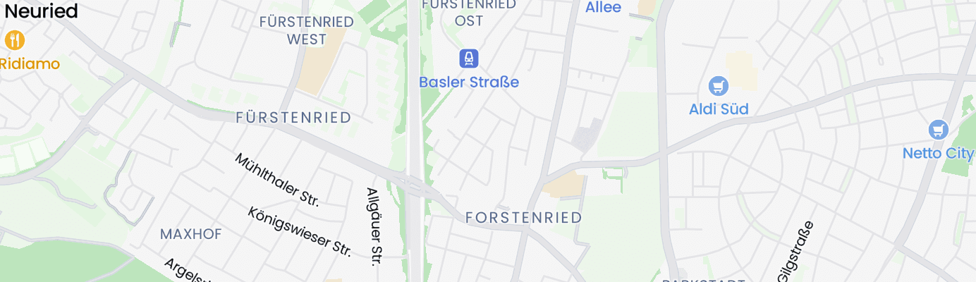 Karte mit dem ungefähren Standort