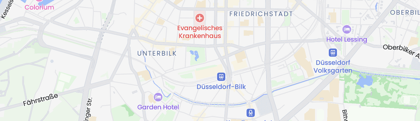 Karte mit dem ungefähren Standort