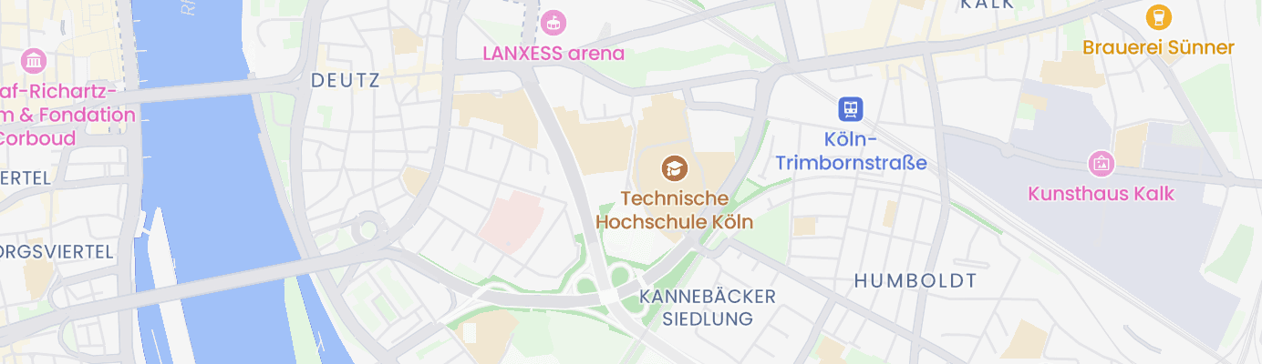 Karte mit dem ungefähren Standort