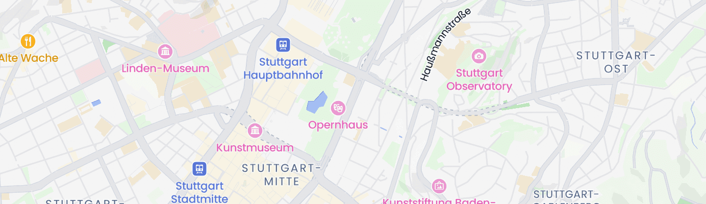 Karte mit dem ungefähren Standort
