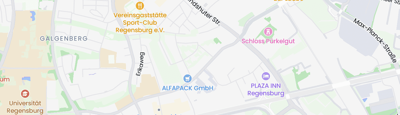 Karte mit dem ungefähren Standort