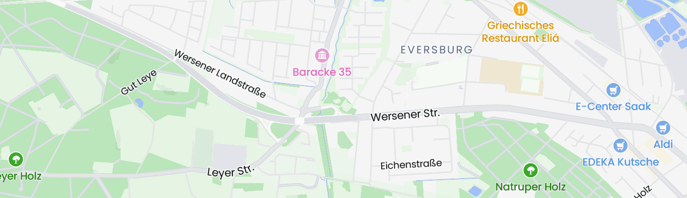 Karte mit dem ungefähren Standort