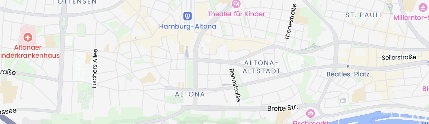 Karte mit dem ungefähren Standort