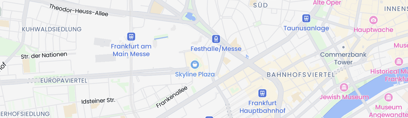 Karte mit dem ungefähren Standort