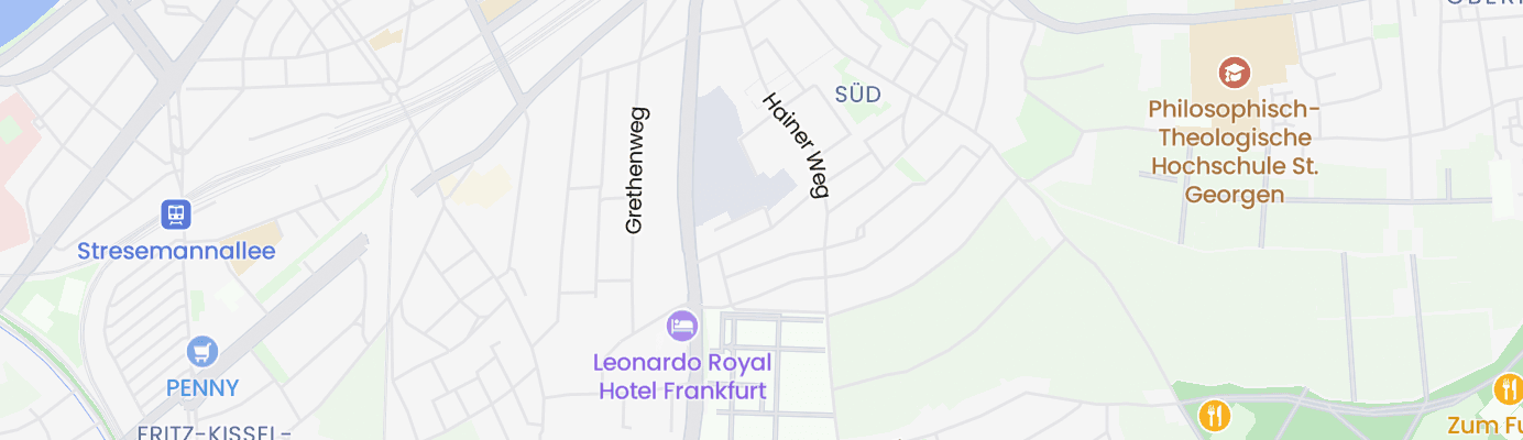 Karte mit dem ungefähren Standort