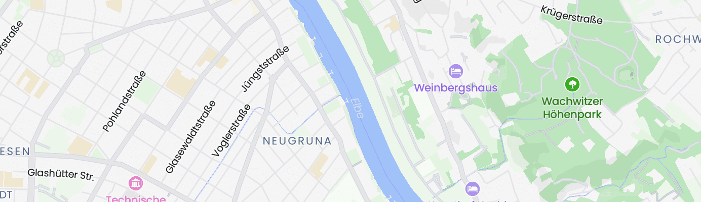 Karte mit dem ungefähren Standort