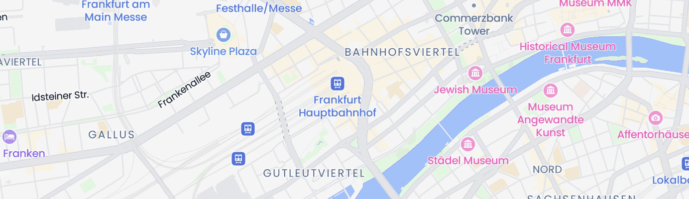 Karte mit dem ungefähren Standort