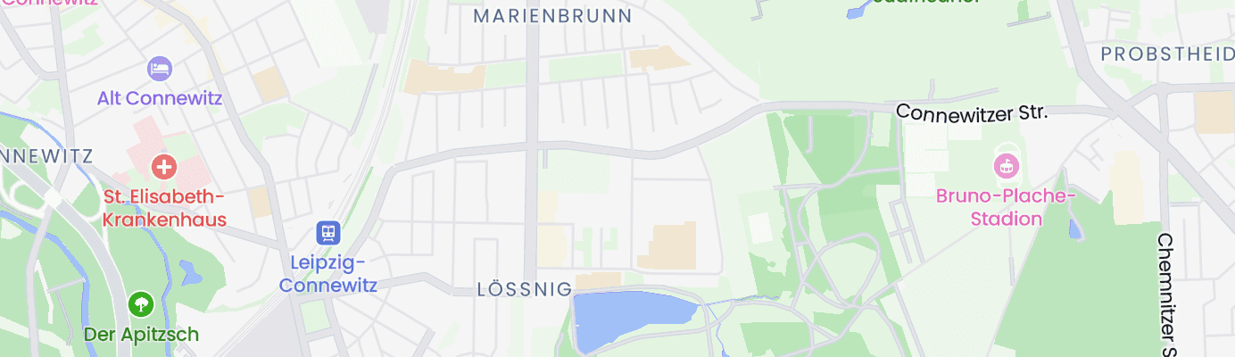 Karte mit dem ungefähren Standort