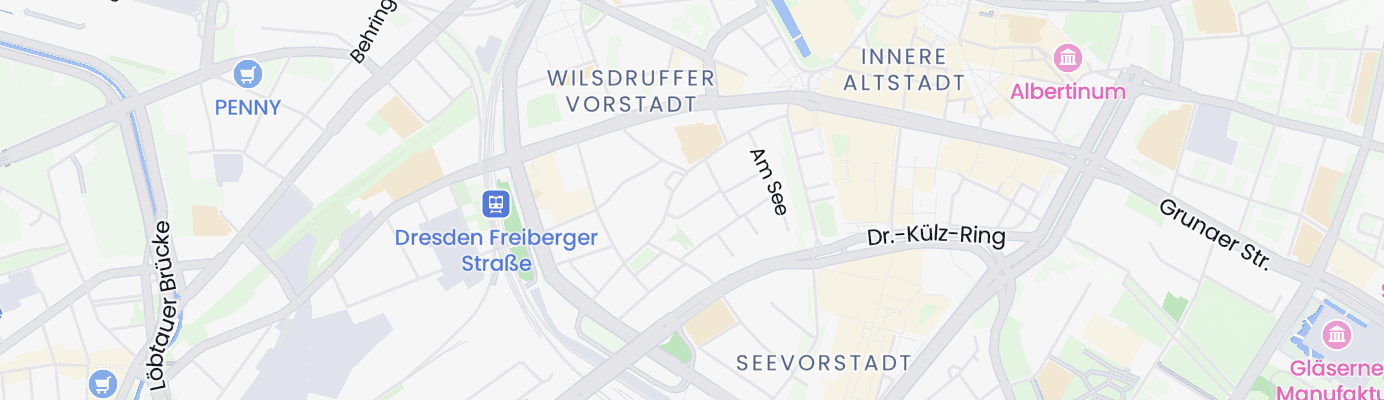 Karte mit dem ungefähren Standort