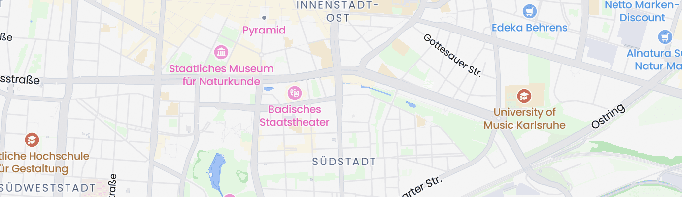 Karte mit dem ungefähren Standort