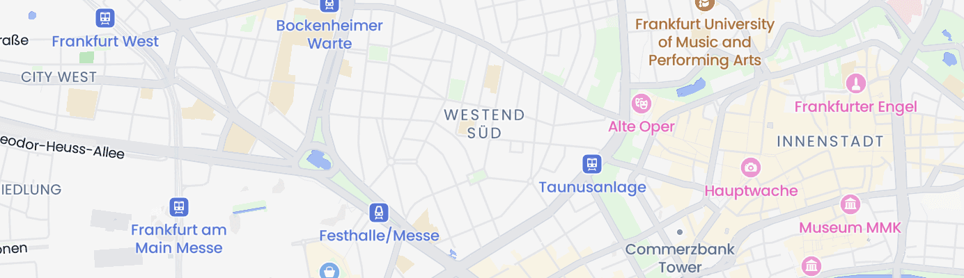 Karte mit dem ungefähren Standort