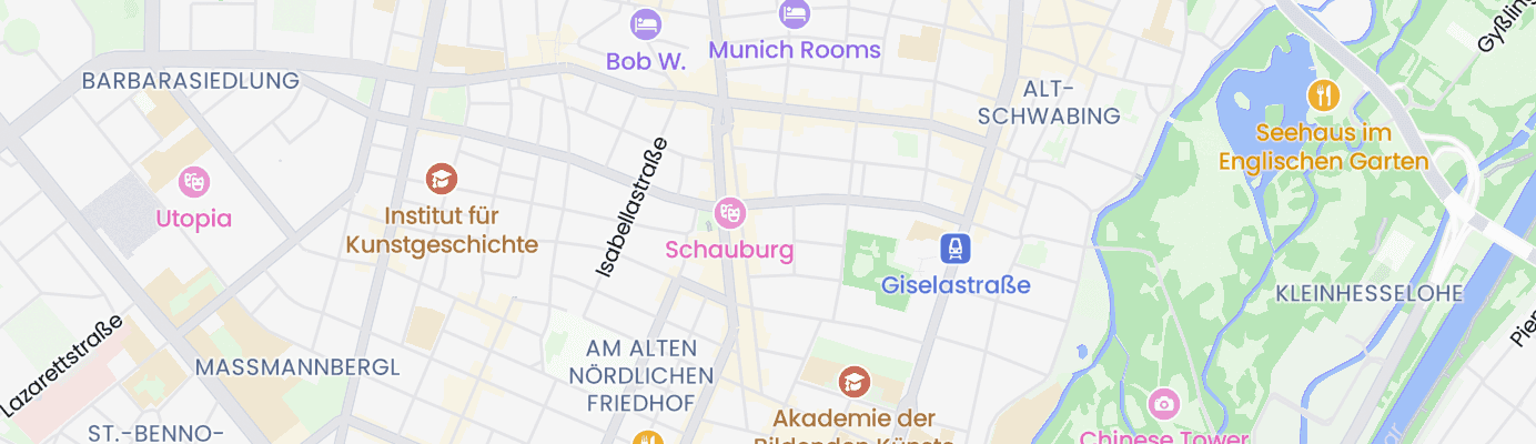 Karte mit dem ungefähren Standort