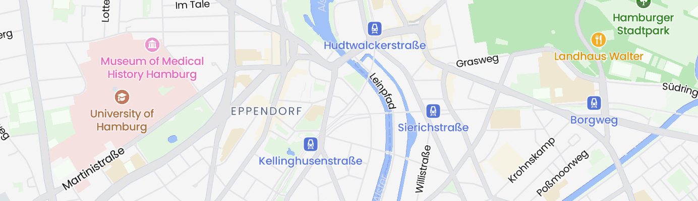 Karte mit dem ungefähren Standort