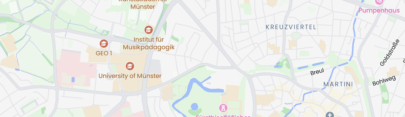 Karte mit dem ungefähren Standort