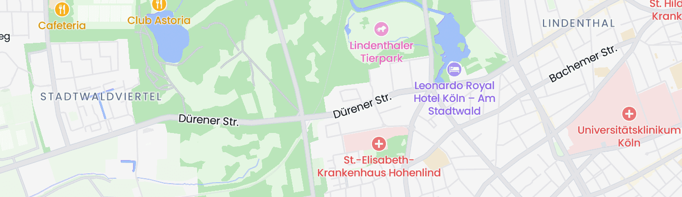 Karte mit dem ungefähren Standort
