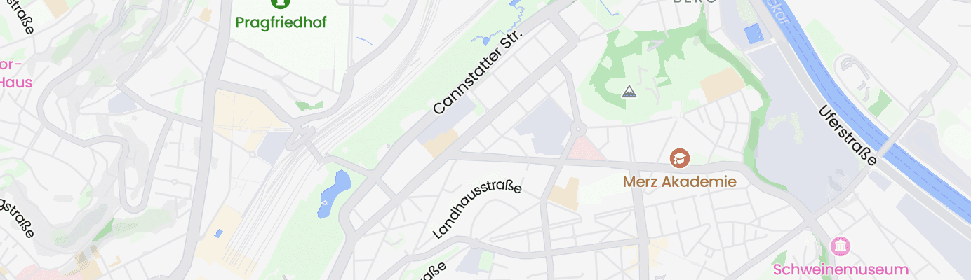 Karte mit dem ungefähren Standort