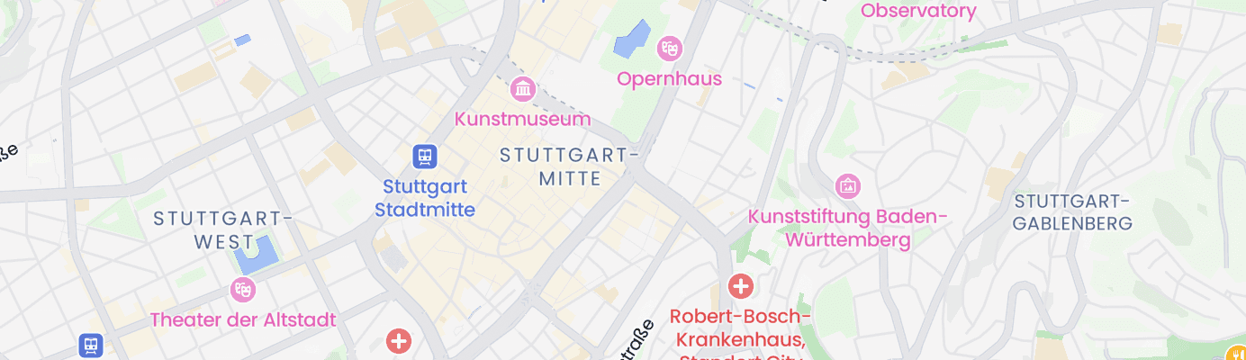 Karte mit dem ungefähren Standort