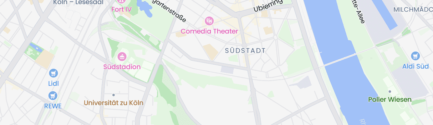 Karte mit dem ungefähren Standort