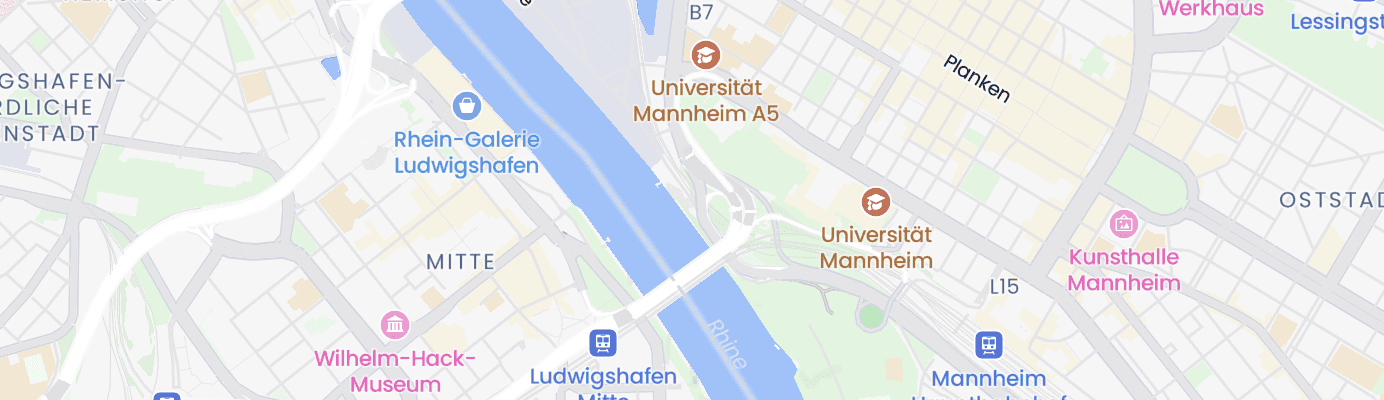 Karte mit dem ungefähren Standort