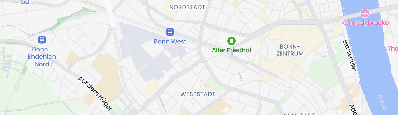 Karte mit dem ungefähren Standort